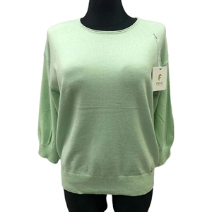 Sweter damski okrągły