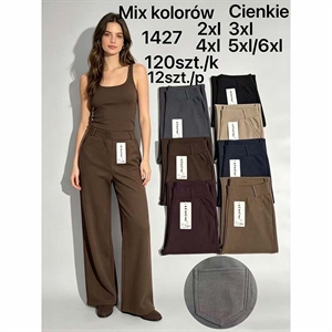 Spodnie cienkie damskie  2XL-5XL/6XL