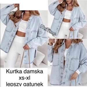 Kurtka jeansowa damska  XS-XL