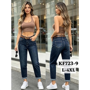 Jeansy damskie  L-4XL big size