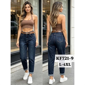 Jeansy damskie  L-4XL big size