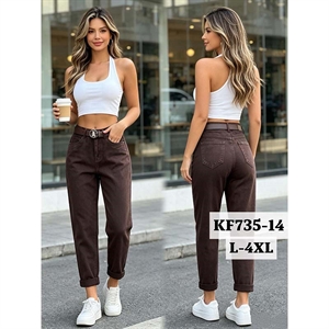 Jeansy damskie  L-4XL big size
