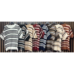 Sweter damski okrągły