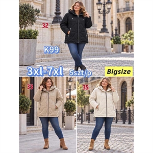 Kurtka damska Big Size  3XL-7XL
