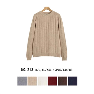 Sweter damski okrągły  M/L-XL/2XL