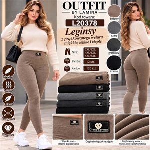 Legginsy długie damskie  2XL/3XL-5XL/6XL