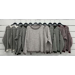 Sweter damski okrągły