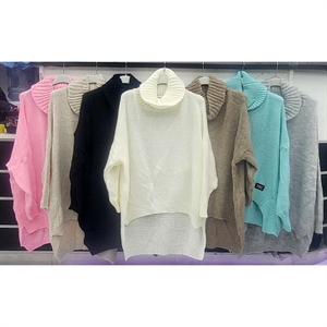 Tunika damska sweterkowa - Produkt Włoski