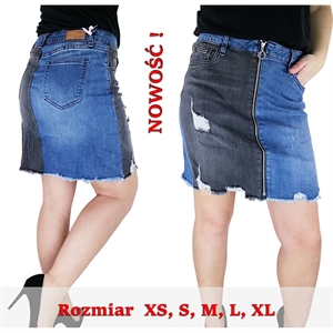 Spódnica jeansowe damska  XS-XL