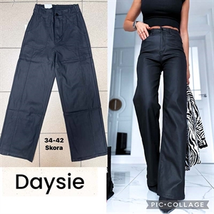 Spodnie ze sztucznej skóry  34-42