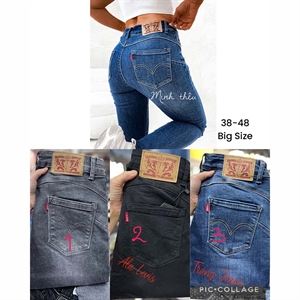 Jeansy damskie  38-48 big size