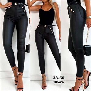 Spodnie ze sztucznej skóry  38-50