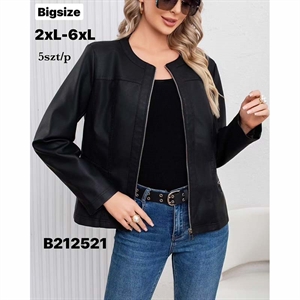 Kurtka skórzana damska Big Size  2XL-6XL