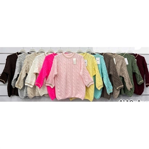 Sweter damski z krótkim rękawem - Produkt Włoski