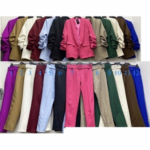 Komplet Marynarka + Spodnie produkt Włoski  S-2XL