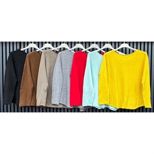 Sweter damski okrągły - Produkt Włoski