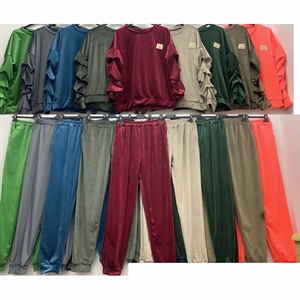 Komplet dresy welurowe produkt Włoski