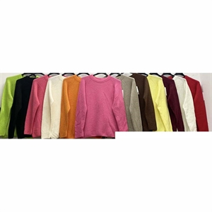 Sweter damski okrągły