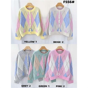 Sweter damski zapinany na guziki