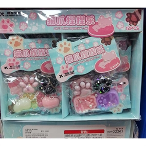 Zabawka - miękka zabawka w kształcie łapki kota