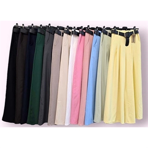 Spodnie damskie szerokie nogawki - Produkt Włoski