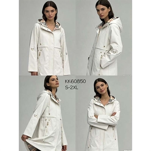 Długa kurtka damska (S-2XL)