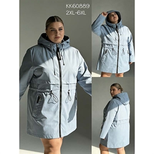 Długa kurtka damska (2XL-6XL)