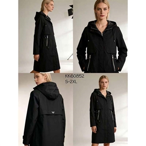 Długa kurtka damska (S-2XL)