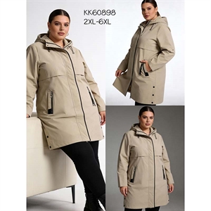 Długa kurtka damska (2XL-6XL)