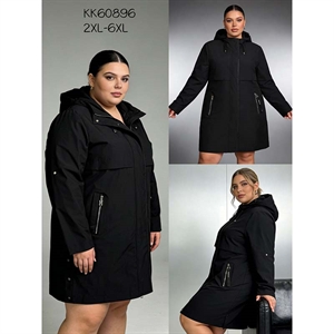 Długa kurtka damska (2XL-6XL)