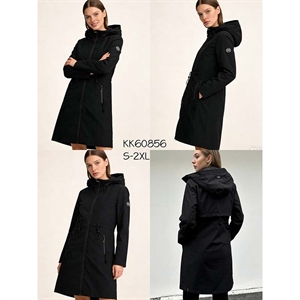 Długa kurtka damska (S-2XL)