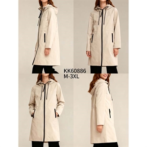 Długa kurtka damska (M-3XL)