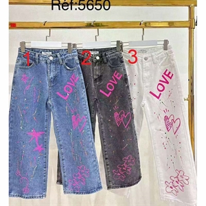 Jeansy dziewczęce  4-14 lat