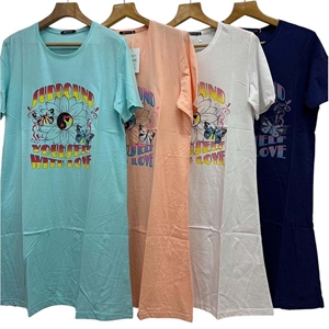 Koszula nocna damska (M-2XL)