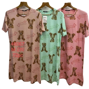 Koszula nocna damska (M-2XL)