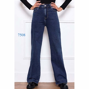 Jeansy damskie szerokie nogawki (XS-XL)