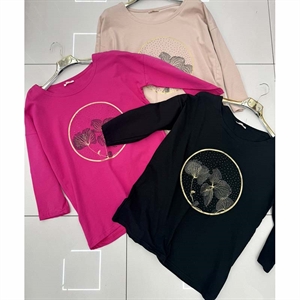 Bluzka damska z rękawem 3/4 - Turecki Produkt