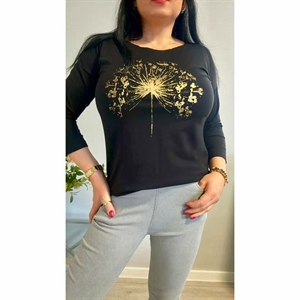 Bluzka damska z rękawem 3/4 - Turecki Produkt