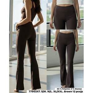 Legginsy dzwony damskie  S/M-XL/2XL