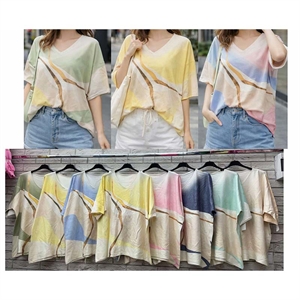 Sweter damski z krótkim rękawem