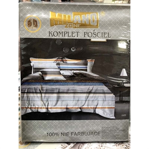 Komplet pościel 100% NIE FARBUJĄCE - 4cz - 200cm x 220cm