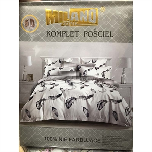 Komplet pościel 100% NIE FARBUJĄCE - 4cz - 200cm x 220cm