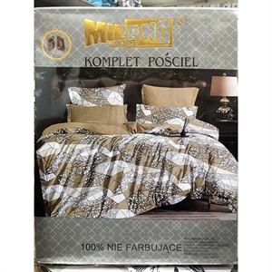 Komplet pościel 100% NIE FARBUJĄCE - 4cz - 200cm x 220cm