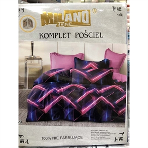 Komplet pościel 100% NIE FARBUJĄCE - 4cz - 200cm x 220cm