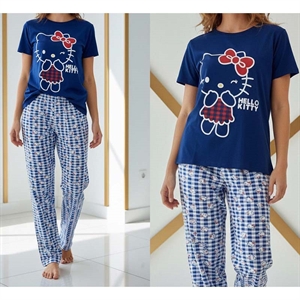 Piżama damska bawełna z lycra produkt Turecki  S-XL