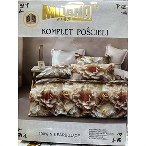 Komplet pościel 100% NIE FARBUJĄCE - 4cz - 200cm x 220cm