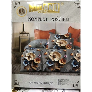 Komplet pościel 100% NIE FARBUJĄCE - 4cz - 200cm x 220cm