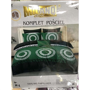 Komplet pościel 100% NIE FARBUJĄCE - 4cz - 200cm x 220cm
