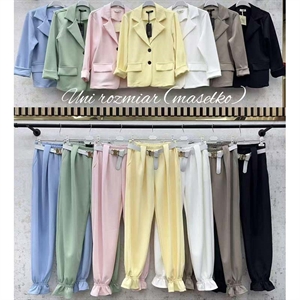 Komplet damski Masełko produkt Włoski