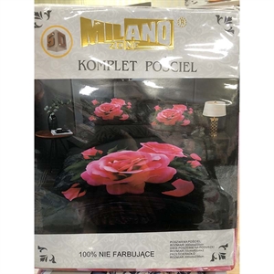 Komplet pościel 100% NIE FARBUJĄCE - 4cz - 200cm x 220cm